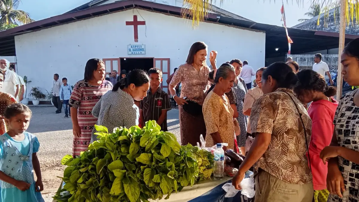 Program “Etalase Umat” Galang Dana Pembangunan Kapela Santo Paulus Bello